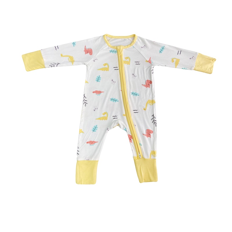 Bamboo Baby rompers Zipper Votie Pajamas Romper Romper